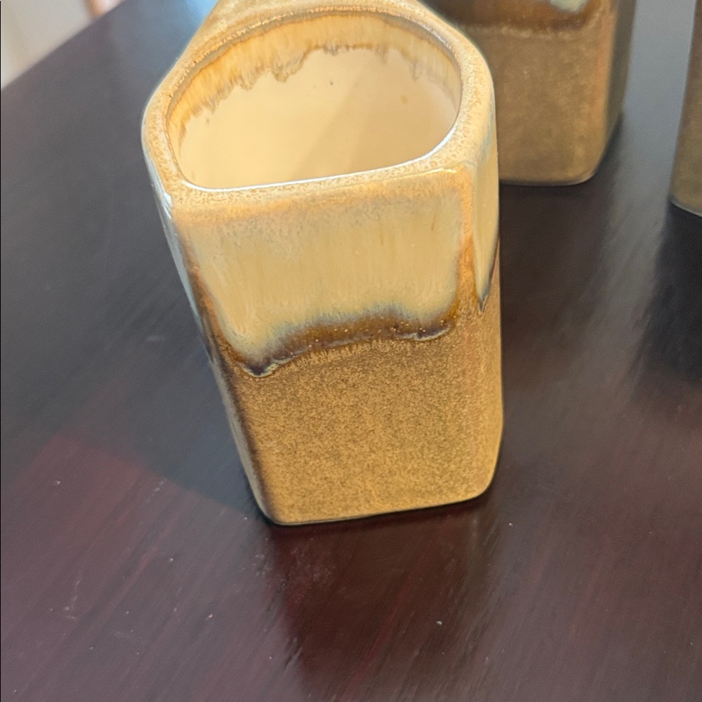 Vintage Stoneware Mug Set by Artist Rodolfo Padilla - Picture 2 of 5